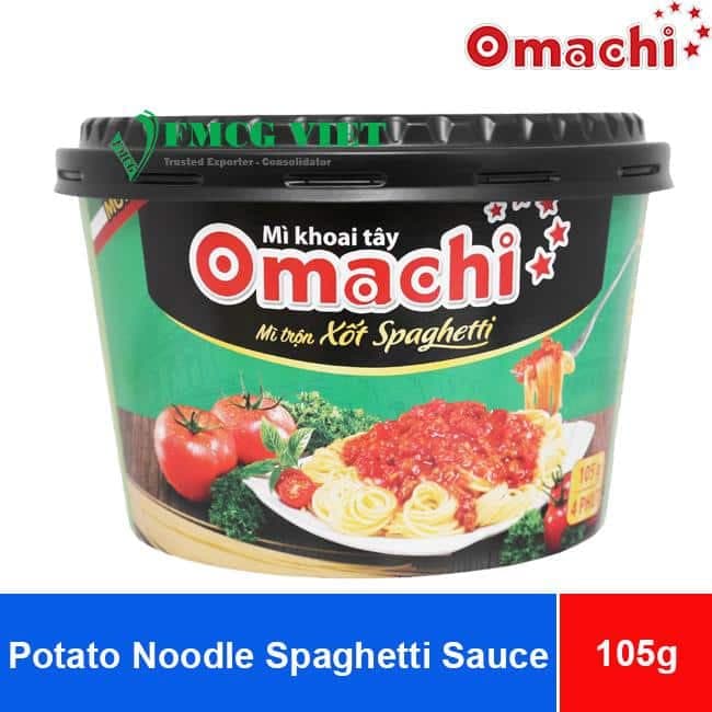 Omachi Potato Noodle Spaghetti Sauce 105gx12 Bowls wholesale product