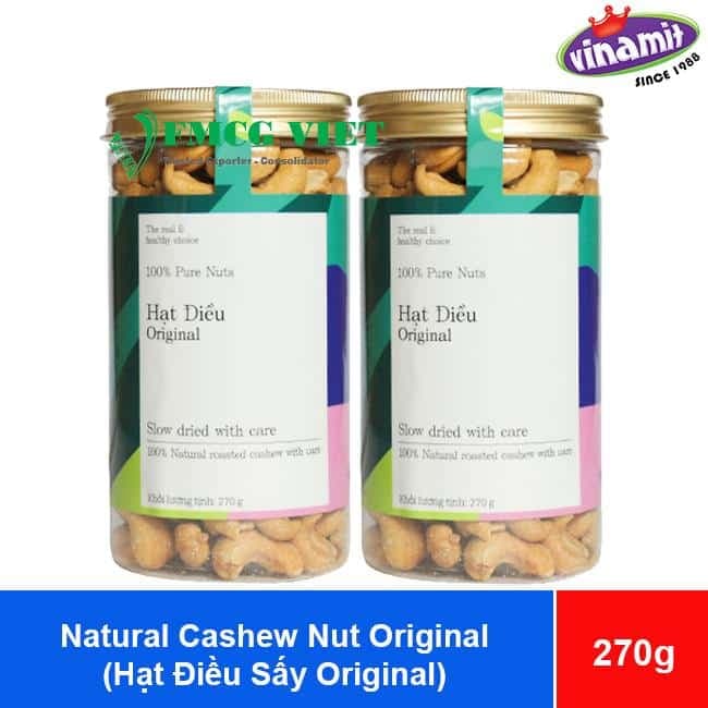 Vinamit Natural Cashew Nut Original 270g x 30 Jars wholesale product