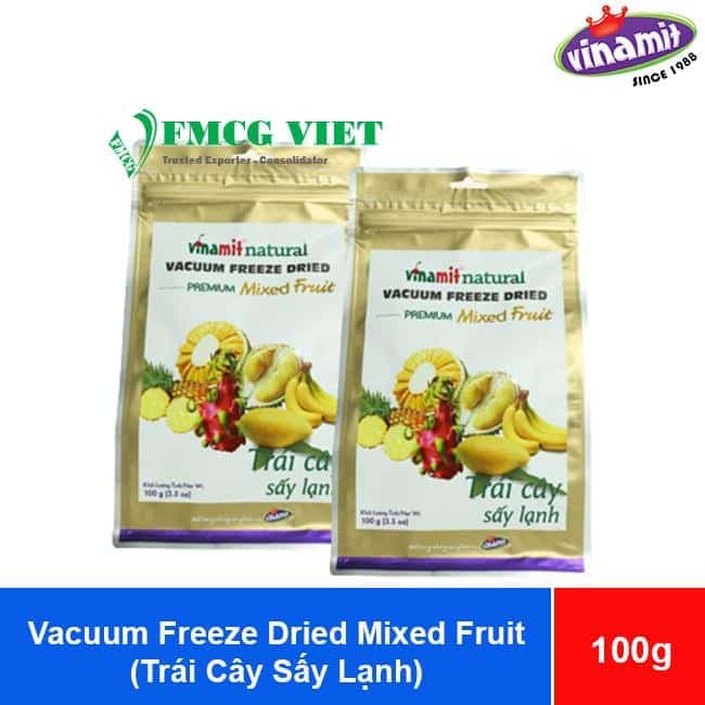 Vinamit Vacuum Freeze Dried Mixed Fruit 100g x 18 Bags wholesale product