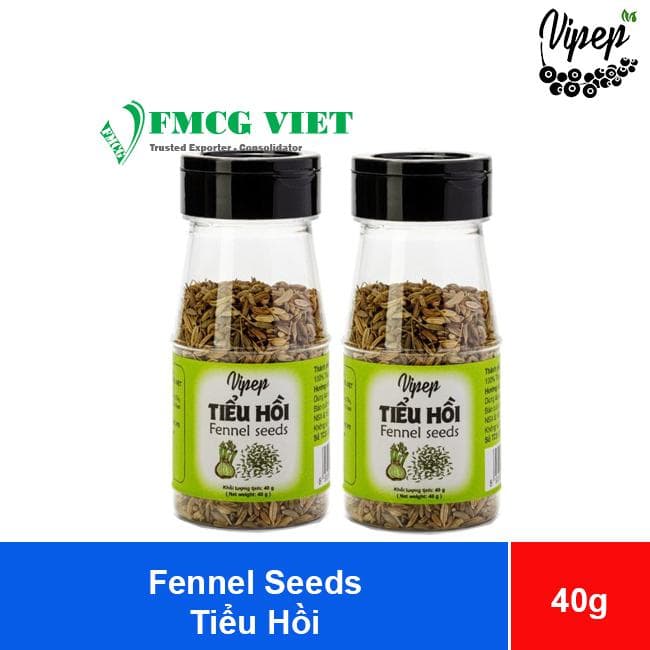 Vipep Fennel Seeds 40g x 24 Jars (Tiểu Hồi) wholesale product