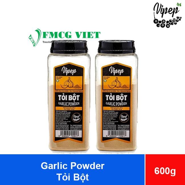 Vipep Garlic Powder 600g x 16 Jars (Tỏi Bột) wholesale product