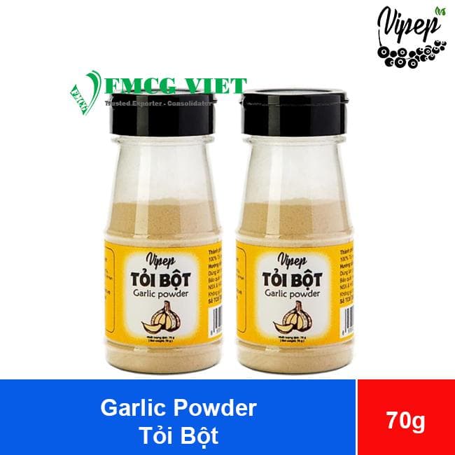 Vipep Garlic Powder 70g x 24 Jars (Tỏi Bột) wholesale product