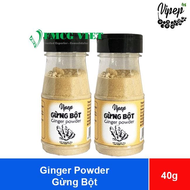 Vipep Ginger Powder 40g x 24 Jars (Gừng Bột) wholesale product