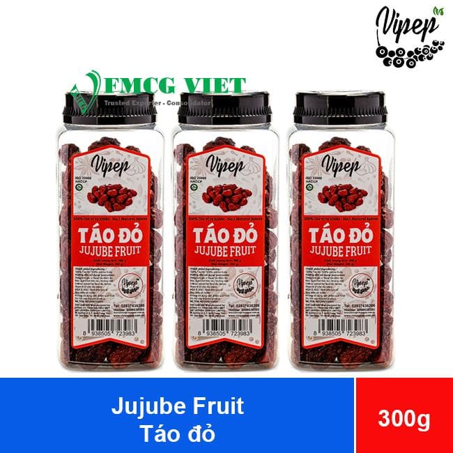 Vipep Jujube Fruit 300g x 16 Jars (Táo đỏ) wholesale product