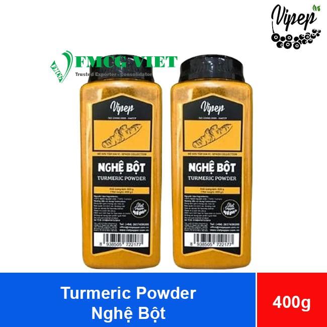 Vipep Turmeric Powder 400g x 25 Jars (Nghệ Bột) wholesale product