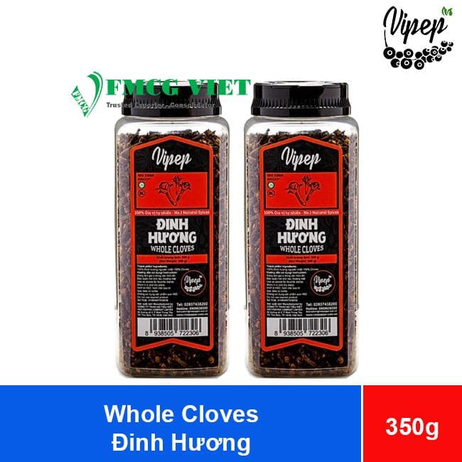 Vipep Whole Cloves 350g x 16 Jars (Đinh Hương Hạt) wholesale product
