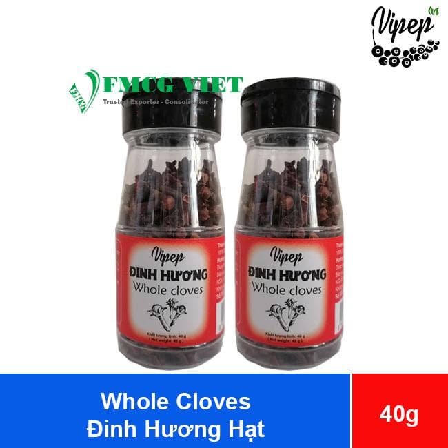 Vipep Whole Cloves 40g x 24 Jars (Đinh Hương Hạt) wholesale product