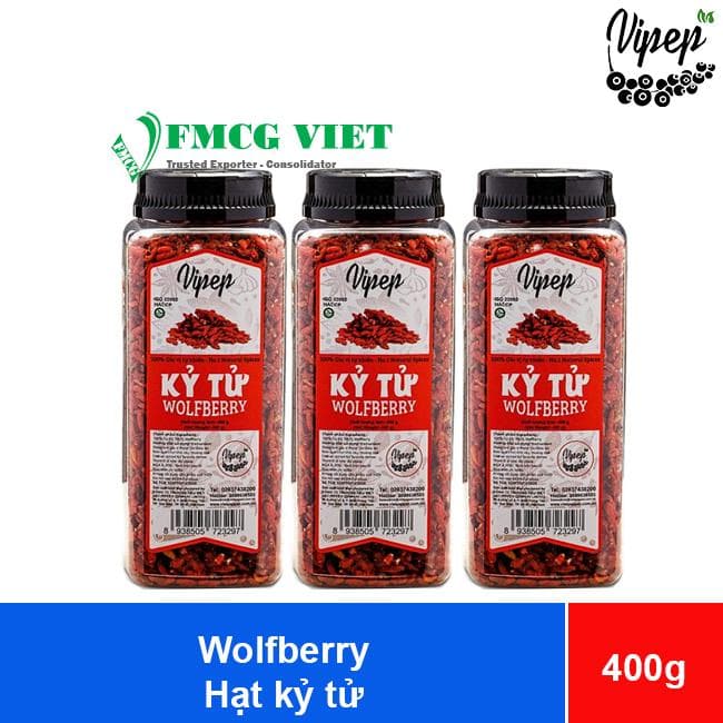 Vipep Wolfberry 400g x 16 Jars (Kỷ tử) wholesale product