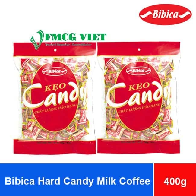 Bibica Hard Candy Milk Coffee Flavor 400g x 20 Bags wholesale product