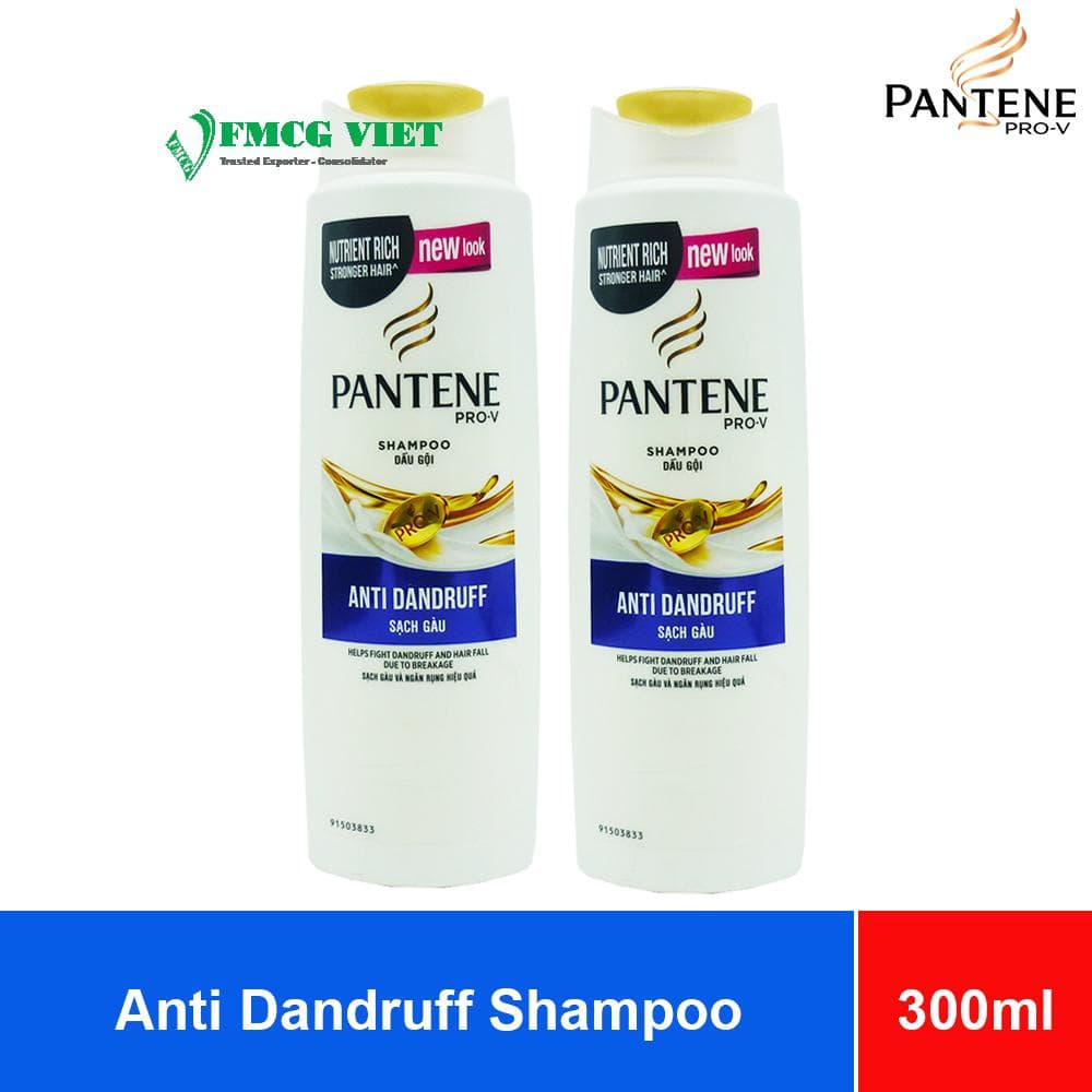 Pantene Shampoo Anti Dandruff 300ml x 12 Bottles wholesale product