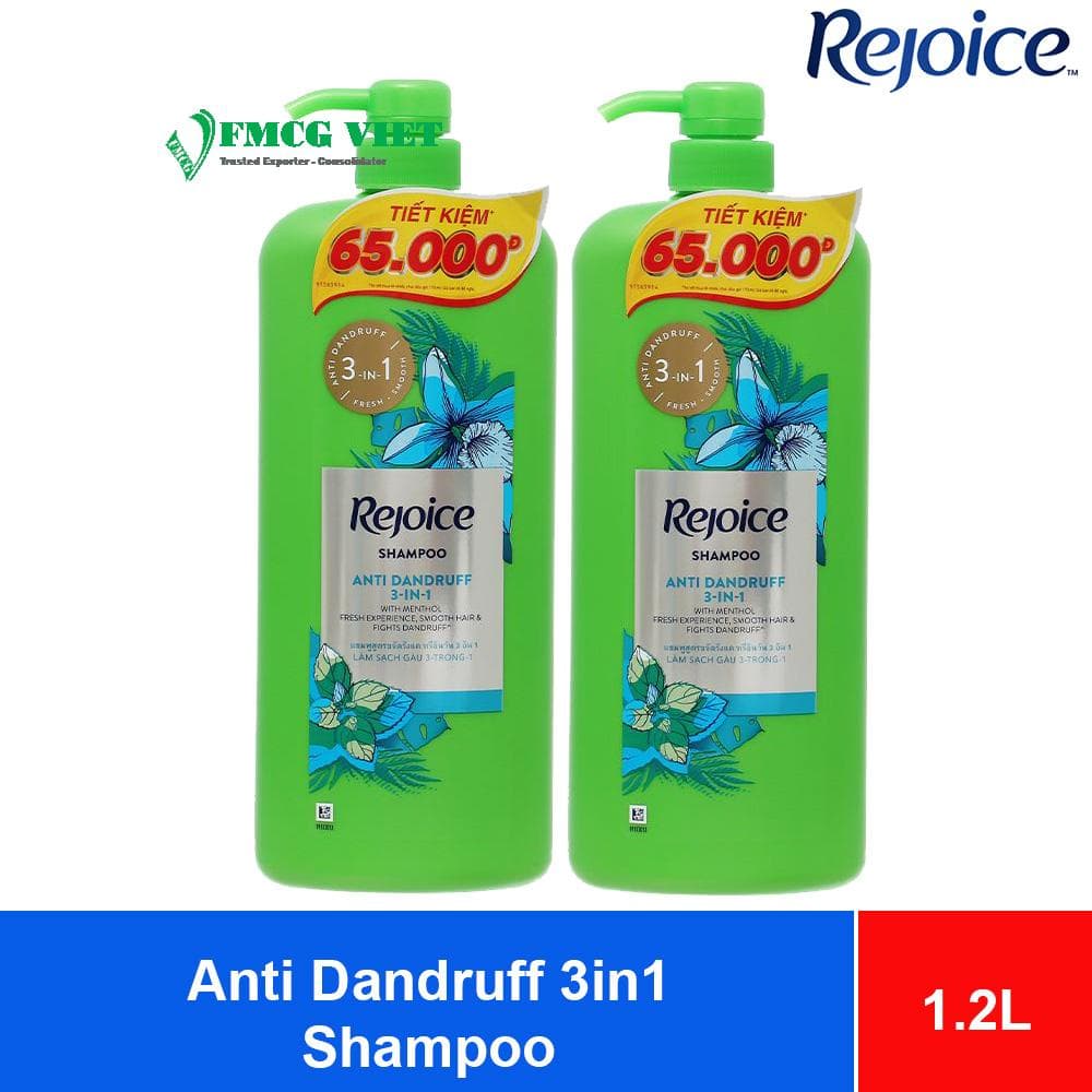 Rejoice Shampoo Anti Dandruff 3in1 1.2L x6 Bottles wholesale product