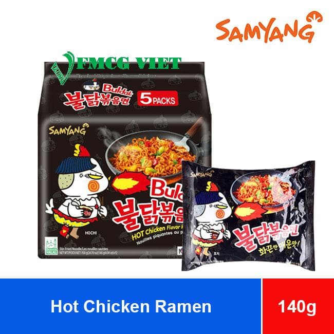 Samyang Buldak Spicy Chicken Ramen Noodles 140g x 40 Bags – Hottest wholesale product