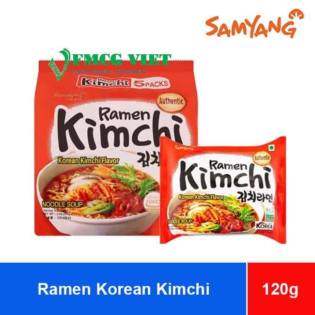 SamYang Buldak Ramen Kimchi Noodles Soup 120g x 20 Bags wholesale product