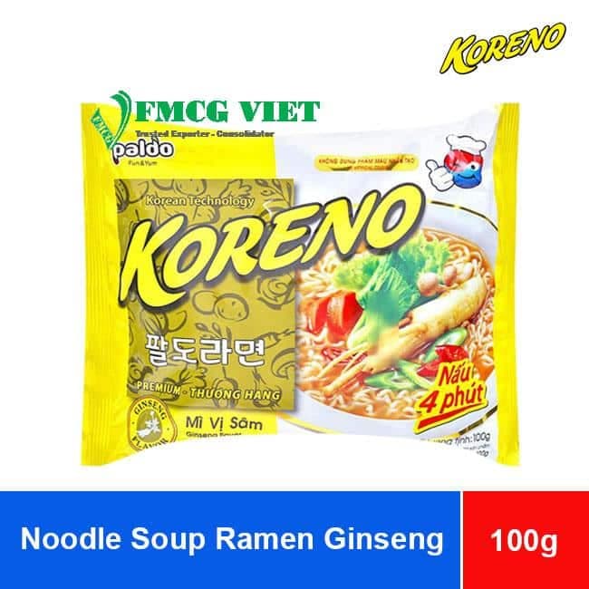 Koreno Instant Noodles Ginseng Flavor 100g x 24 Bags wholesale product