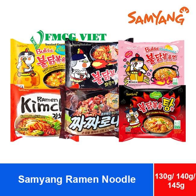 SamYang Buldak Ramen Noodles Hot Chicken All Variants wholesale product