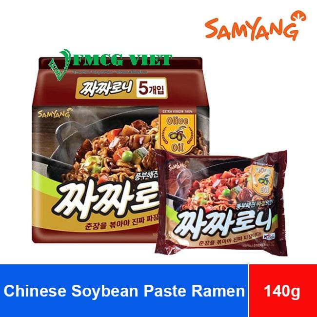 SamYang Buldak Chinese Soybean Paste Ramen 140g x 40 Bags wholesale product