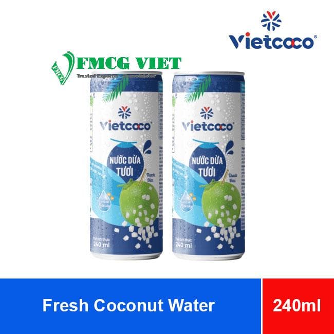 Vietcoco Fresh Coconut Water 240ml wholesale product
