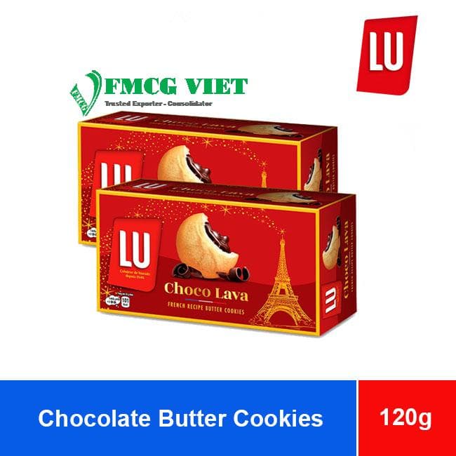 Lu Choco Lava Butter Cookies 120g x 36 Boxes wholesale product