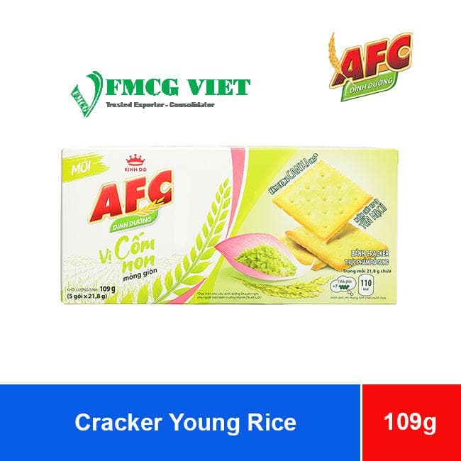 AFC Crunchy Crackers Young Rice 109g wholesale product