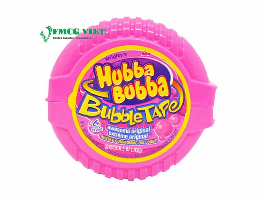 HUBBA BUBBA GUM ORIGINAL 12 BOXES X 12 TAPES X 56G wholesale product