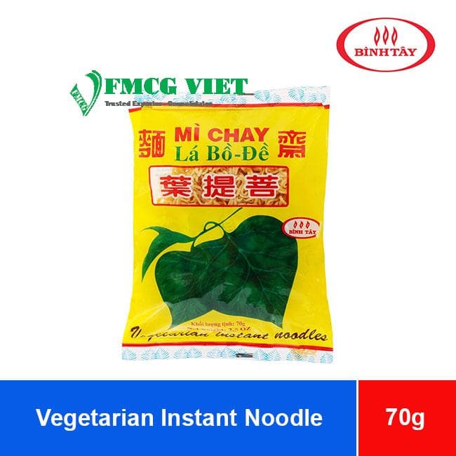 Vegetarian Instant Noodle Binh Tay Food 70g wholesale product