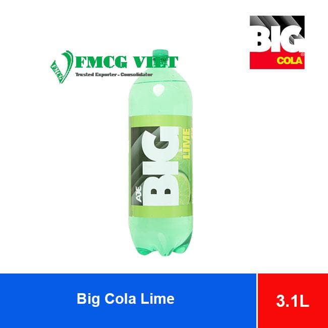 Big Cola Soft Drinks Carbonated Drink Cola Lime 3.1L wholesale product