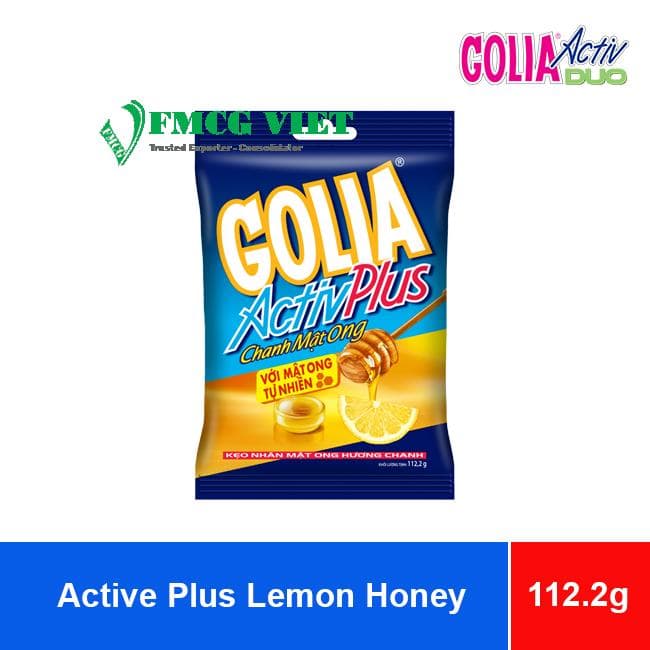 Wholesale Golia Active Plus Hard Candy Lemon & Honey 112.2g wholesale product