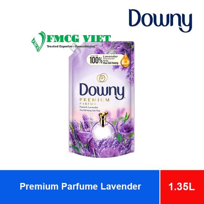 Downy Fabric Softener Conditioner Premium Parfume Lavender 1.35L x 9 Pouches wholesale product