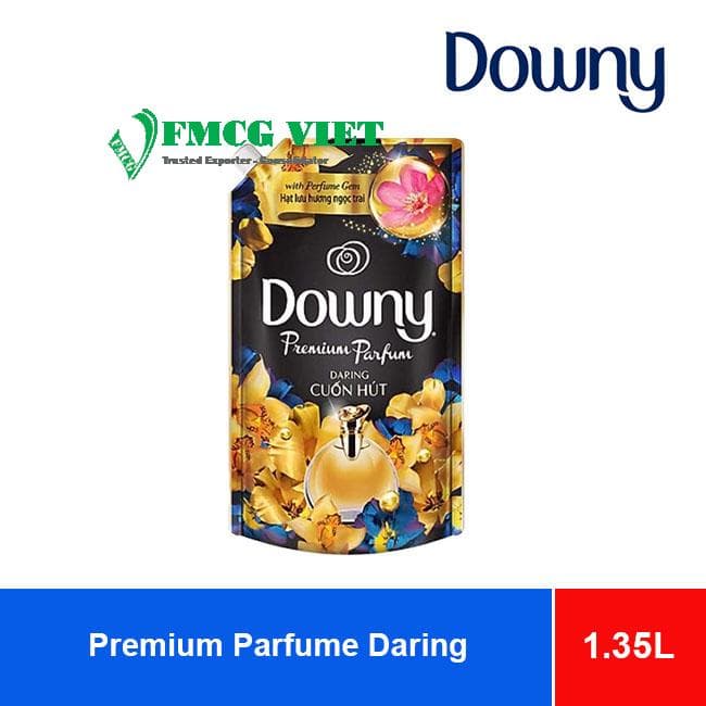 Downy Fabric Softener Conditioner Premium Perfume Daring 1.35L x 9 Pouches wholesale product