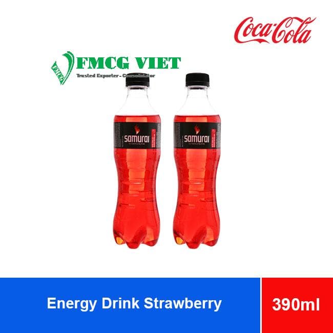 Samurai Energy Drinks Strawberry 390ml x 24 Bottles wholesale product