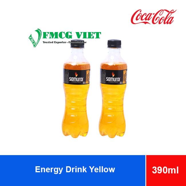 Samurai Energy Drinks Yellow 390ml x 24 Bottles wholesale product