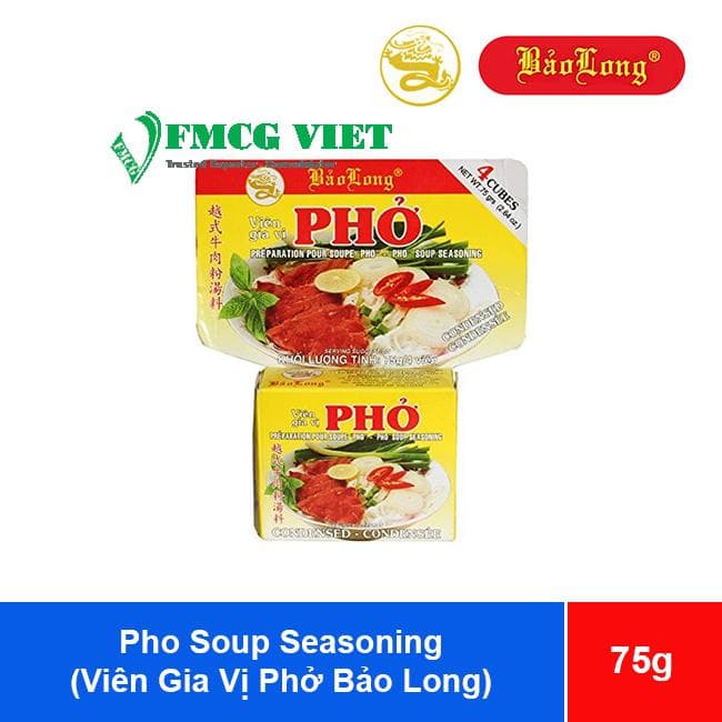 Bao Long Seasoning Cube With “Pho” Flavor (Viên Gia vị Phở Bảo Long) wholesale product