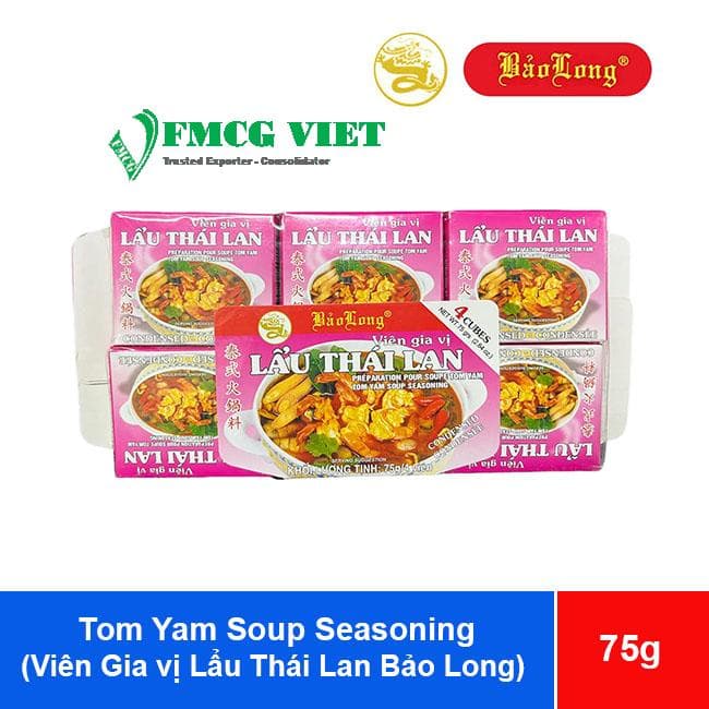 Bao Long Thai Hot Pot Seasoning Cubes (Viên Gia vị Lẩu Thái Lan Bảo Long) wholesale product