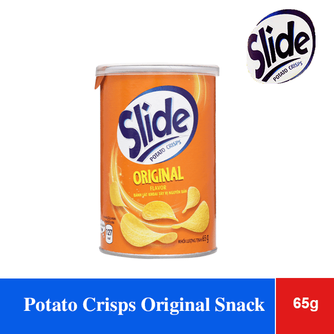 Slide Potato Crisps Original Snack 75g x 28 Tubes wholesale product