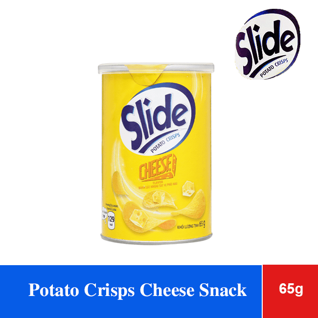 Slide Potato Crisps Cheese Snack 65g x 28 Tubes wholesale product