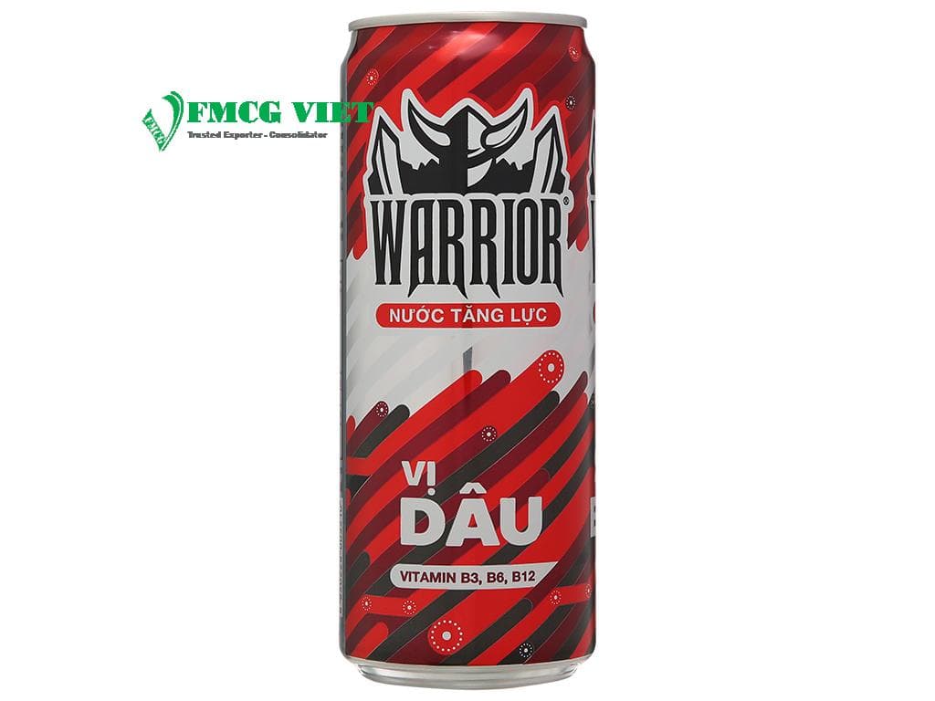 Warrior Energy Drink Sleek Strawberry 325ml x 24 Cans wholesale product