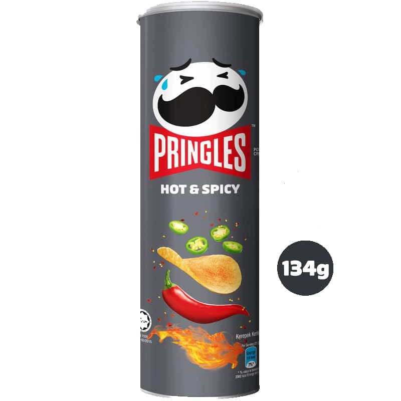 PRINGLES HOT ＆ SPICY SNACK 134 G wholesale product