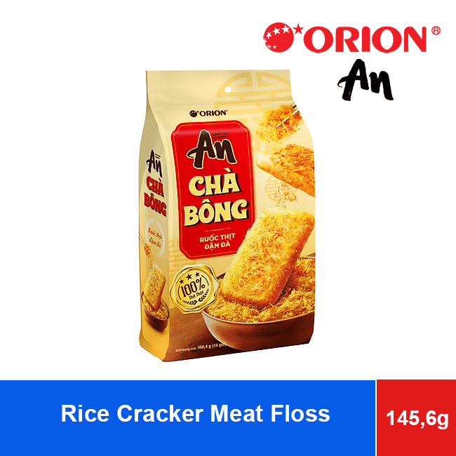 An Rice Cracker Meat Floss 145,6g x 10 Bags wholesale product