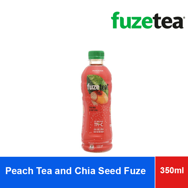 Peach Tea and Chia Seed Fuze Tea Plus 350ml wholesale product