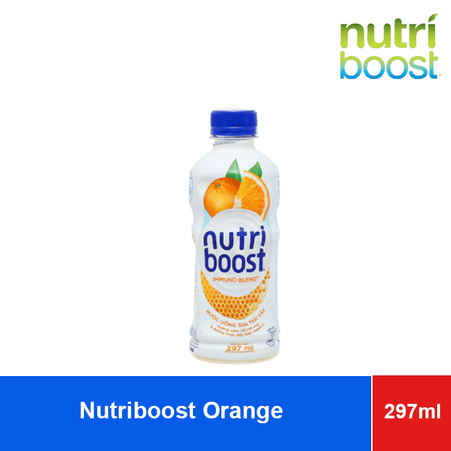 Nutriboost Fruit Milk Orange Honey Flavor 297ml wholesale product
