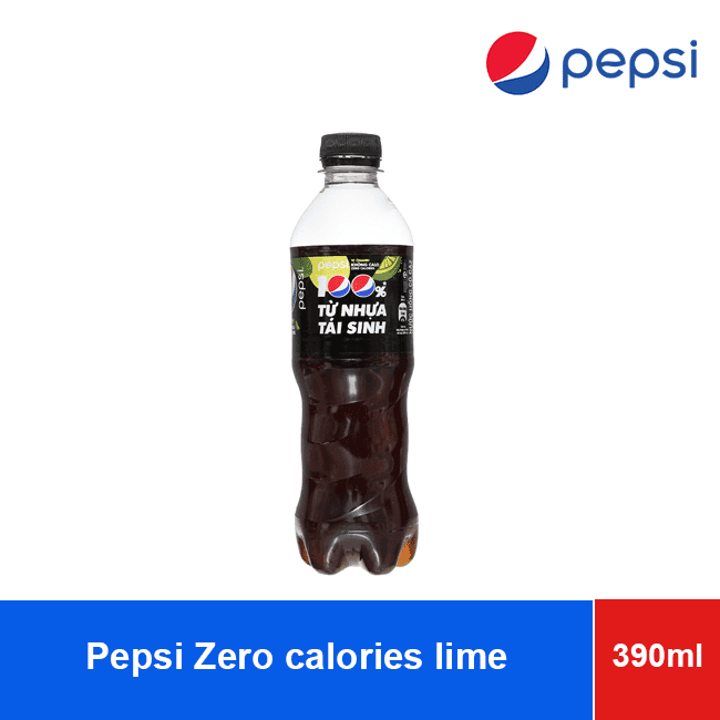 Pepsi Zero calories lime 390ml x24 wholesale product