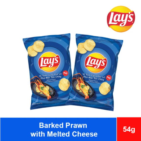 Lay’s Barked Prawn with Melted Cheese 53gr wholesale product