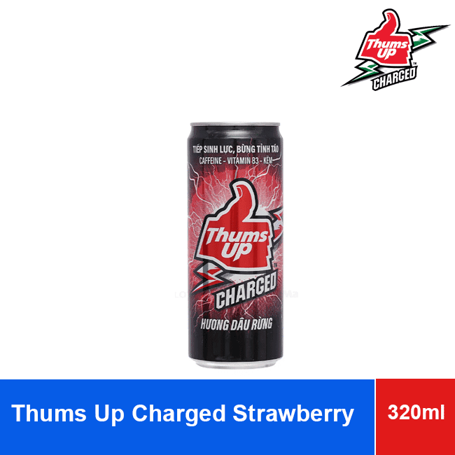 Thums Up Charged Strawberry Flavor 320ml wholesale product