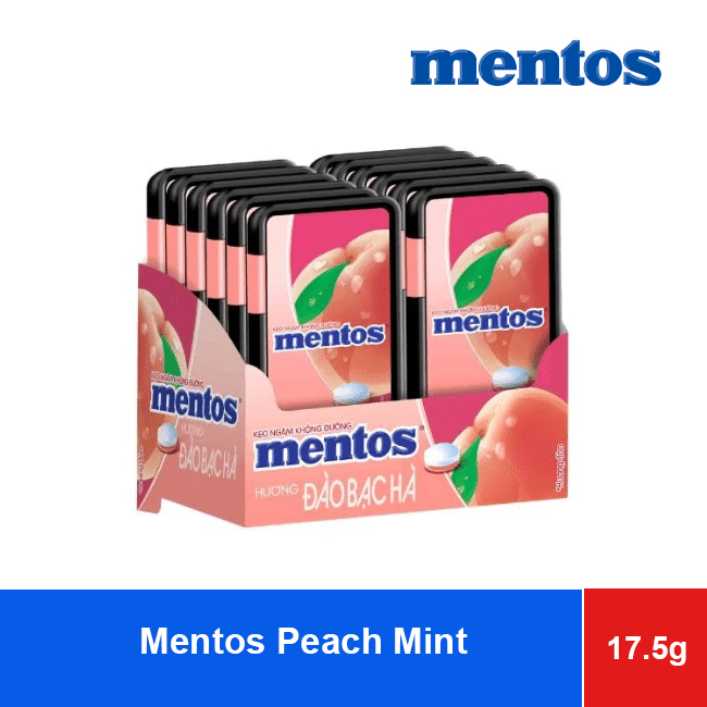 Mentos Peach Mint 17.5g wholesale product