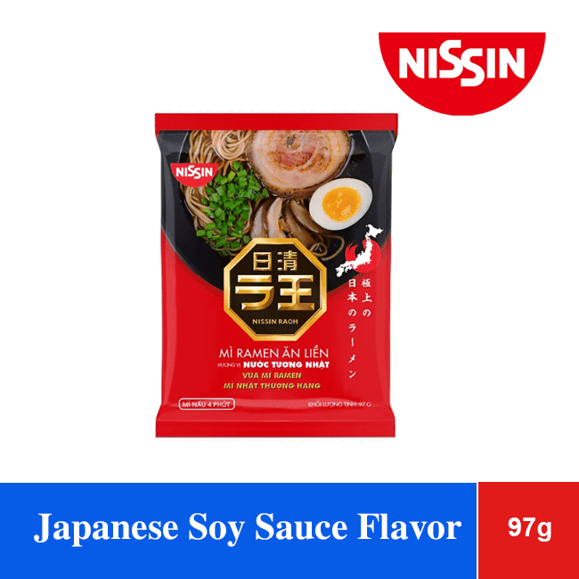 Nissin Instant Ramen Noodles Japanese Soy Sauce Flavor 95g x 30 Bags wholesale product