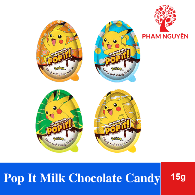 Pham Nguyen Popit Milk Chocolate Eggs 360g (15g X 24) wholesale product