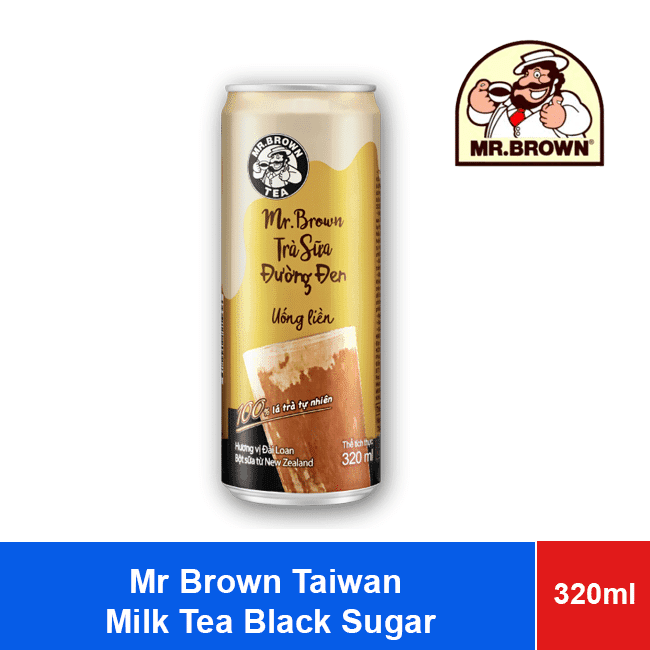 Mr Brown Taiwan Milk Tea Black Sugar Ready To Drink 320ml wholesale product