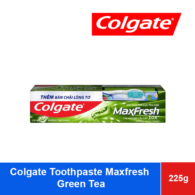 Colgate Toothpaste Maxfresh Green Tea 225g wholesale product