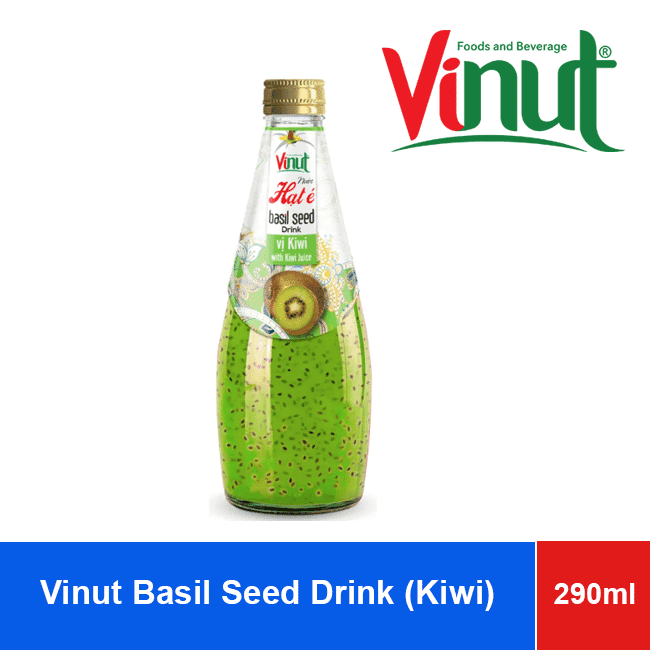 Vinut Basil Seed Drink Kiwi 290ml wholesale product