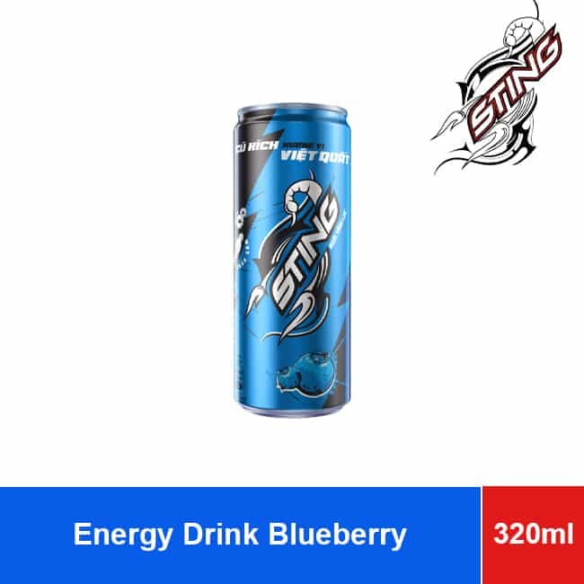 Sting Blueberry Energy Drink 320ml x 24 Cans wholesale product